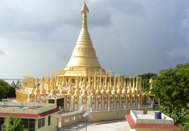 Side View of Pagoda