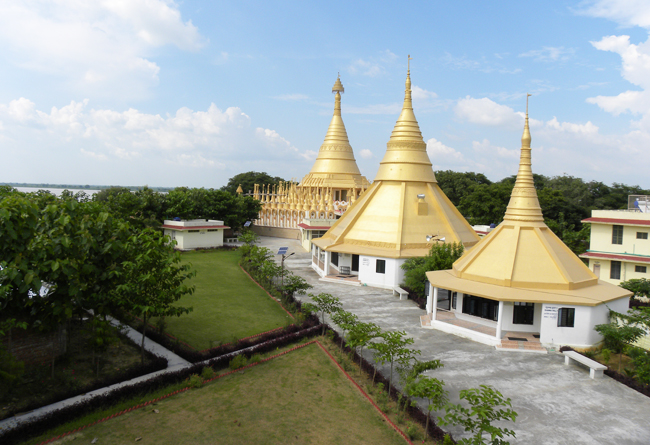 View of Dhamma Meditation Hall